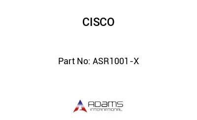 ASR1001-X