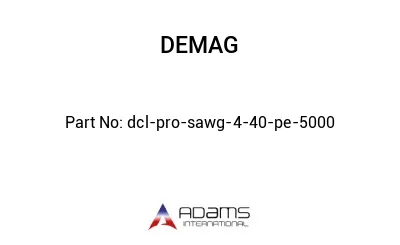 dcl-pro-sawg-4-40-pe-5000