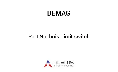 hoist limit switch