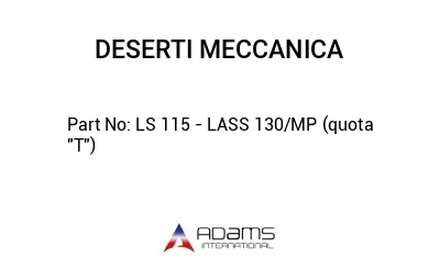 LS 115 - LASS 130/MP (quota "T")