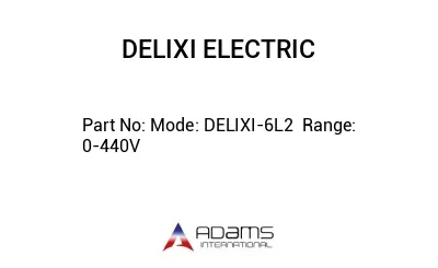 Mode: DELIXI-6L2  Range: 0-440V