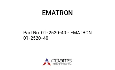 01-2520-40 - EMATRON 01-2520-40