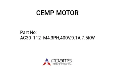 AC30-112-M4,3PH,400V,9.1A,7.5KW