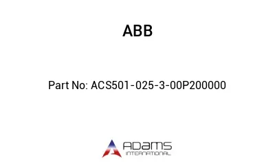 ACS501-025-3-00P200000