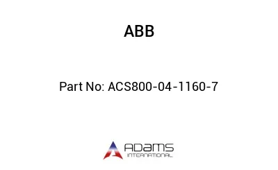 ACS800-04-1160-7