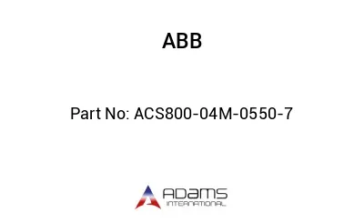 ACS800-04M-0550-7