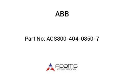 ACS800-404-0850-7