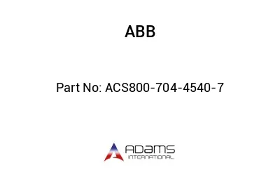 ACS800-704-4540-7