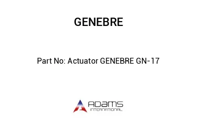 Actuator GENEBRE GN-17
