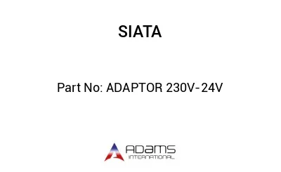 ADAPTOR 230V-24V