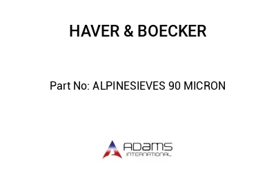 ALPINESIEVES 90 MICRON