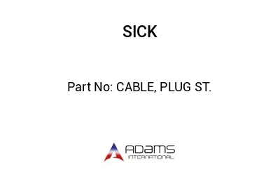 CABLE, PLUG ST.