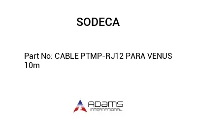 CABLE PTMP-RJ12 PARA VENUS 10m