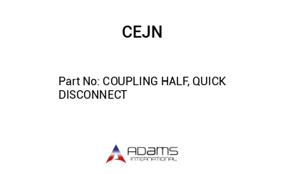 COUPLING HALF, QUICK DISCONNECT