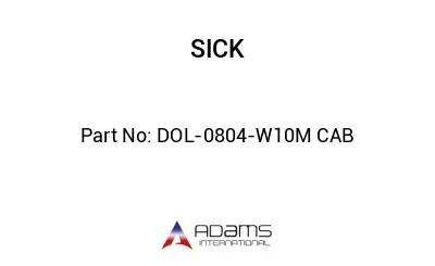 DOL-0804-W10M CAB