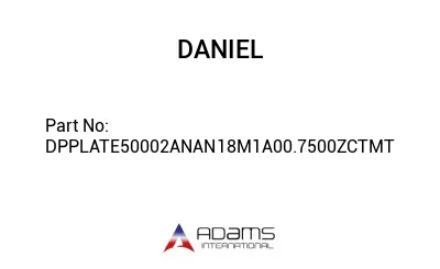 DPPLATE50002ANAN18M1A00.7500ZCTMT