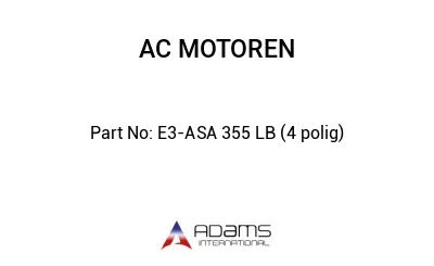 E3-ASA 355 LB (4 polig)