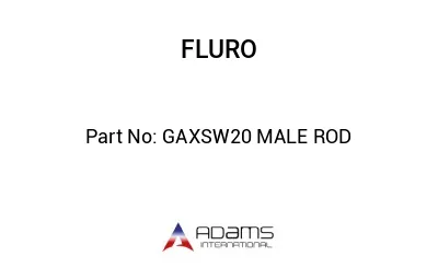 GAXSW20 MALE ROD