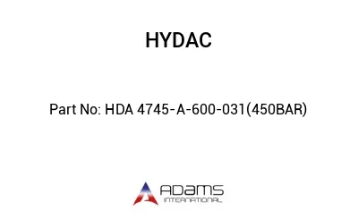 HDA 4745-A-600-031(450BAR)