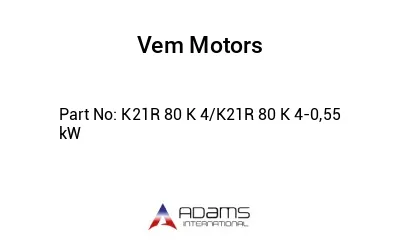 K21R 80 K 4/K21R 80 K 4-0,55 kW