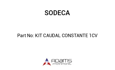 KIT CAUDAL CONSTANTE 1CV