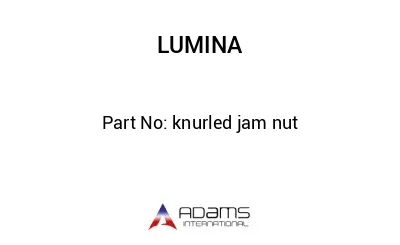 knurled jam nut