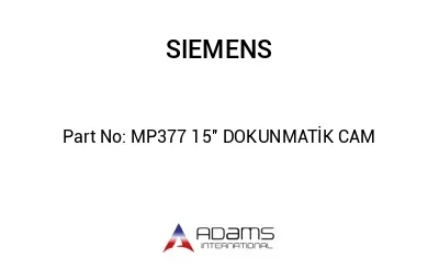 MP377 15'' DOKUNMATİK CAM