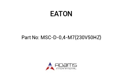 MSC-D-0,4-M7(230V50HZ)
