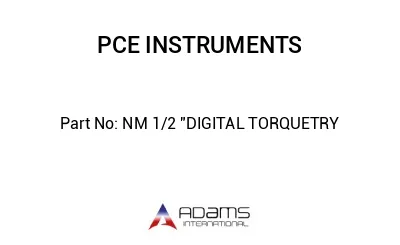 NM 1/2 "DIGITAL TORQUETRY