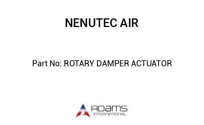 ROTARY DAMPER ACTUATOR