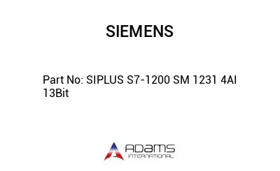 SIPLUS S7-1200 SM 1231 4AI 13Bit