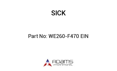 WE260-F470 EIN