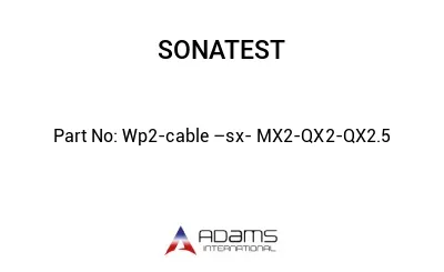 Wp2-cable –sx- MX2-QX2-QX2.5