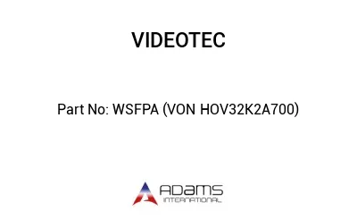 WSFPA (VON HOV32K2A700)